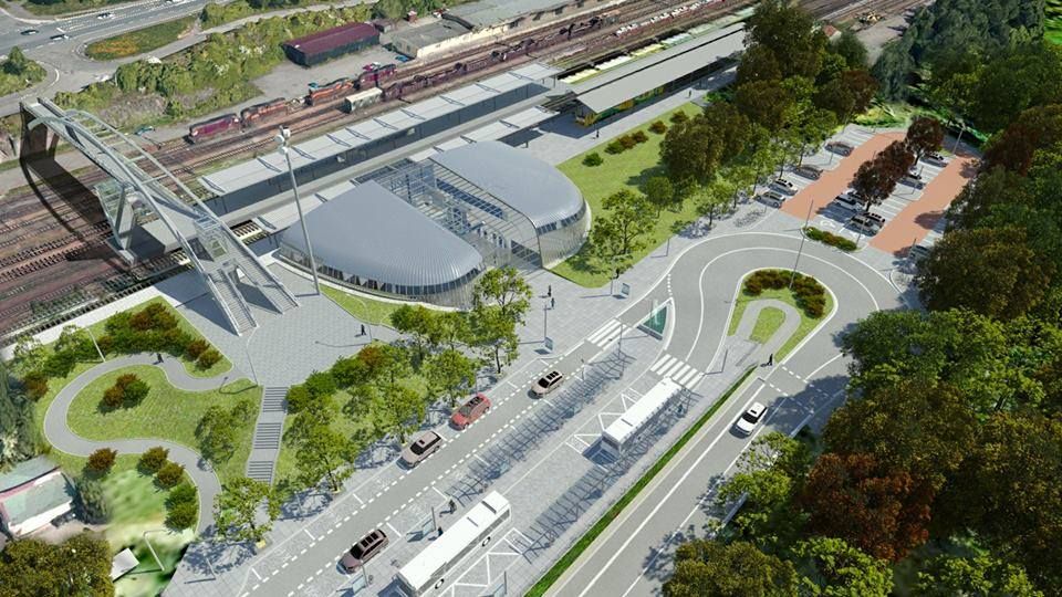 obrázek: Karlovy Vary - Jak se vám líbí studie prostoru u horního nádraží?