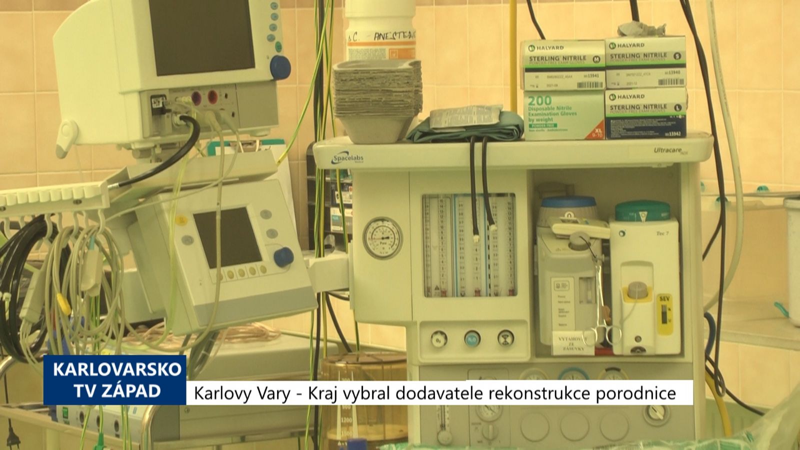 Karlovy Vary: Kraj vybral dodavatele rekonstrukce porodnice (TV Západ)