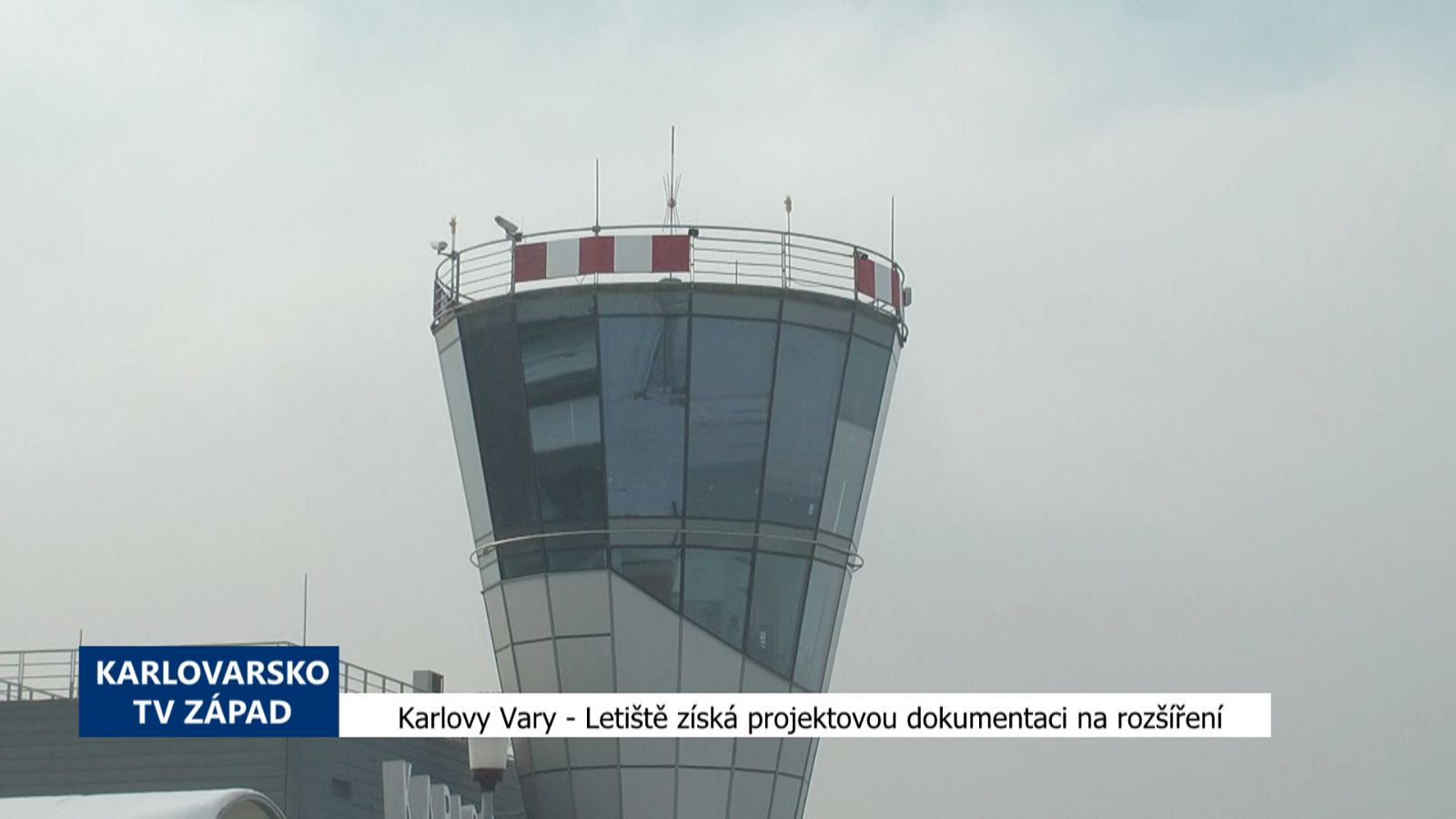 Karlovy Vary: Letiště čeká obnova vybavení i systému odbavení (TV Západ)