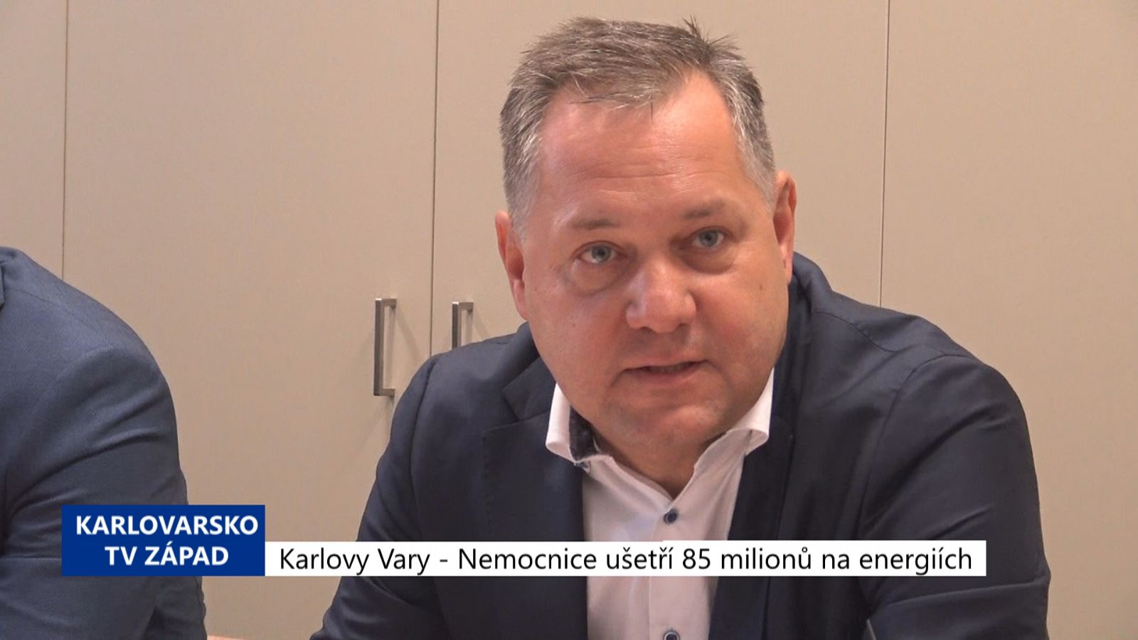 Karlovy Vary: Nemocnice uspoří 85 milionů na energiích (TV Západ)