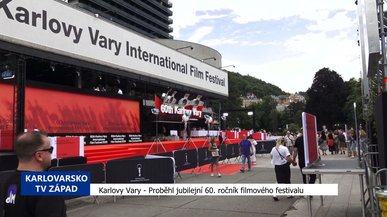 Karlovy Vary: Proběhl jubilejní 60. ročník filmového festivalu (TV Západ)