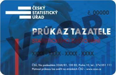obrázek: Kraj: Tazatelé Českého statistického úřadu mají nové průkazy