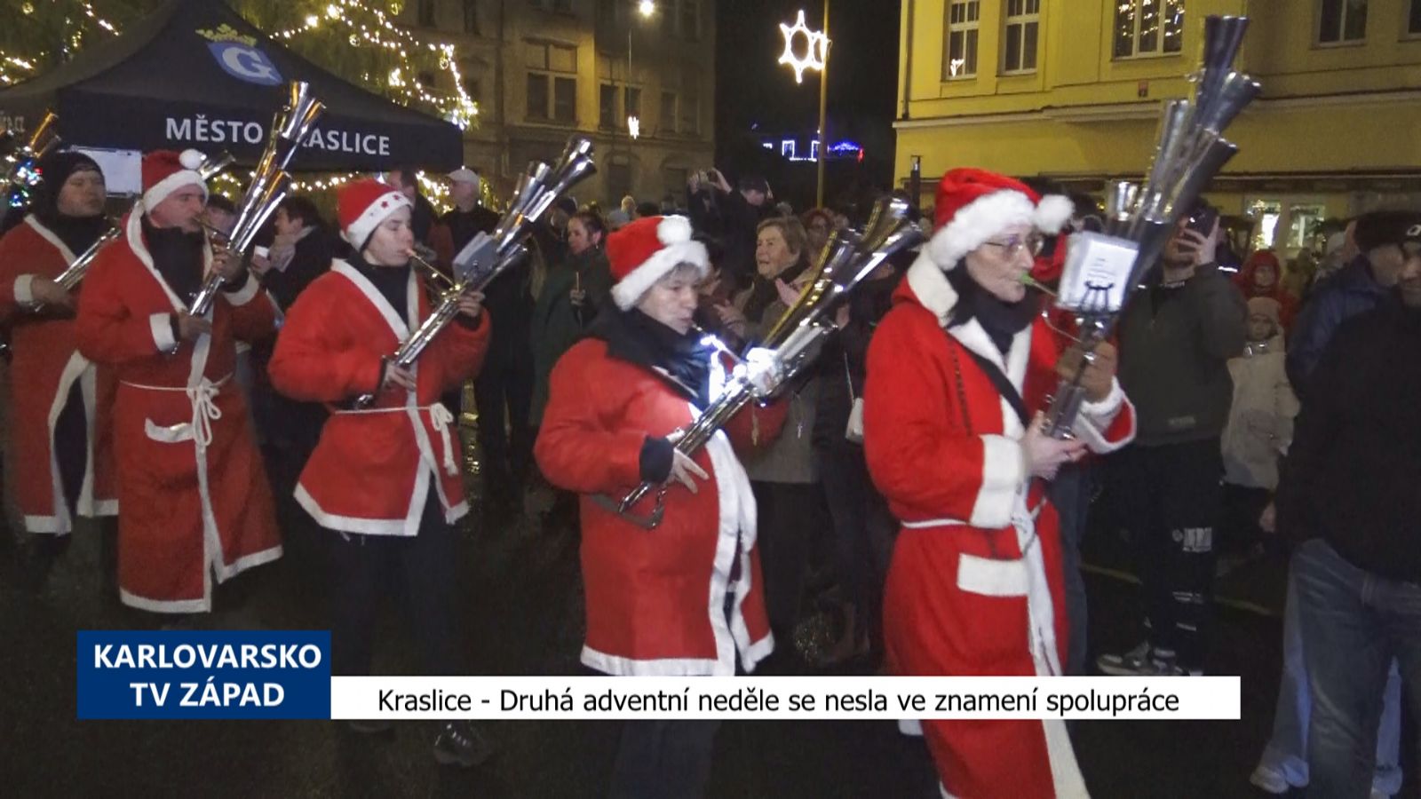 Kraslice: Druhá adventní neděle se nesla ve znamení spolupráce (TV Západ)