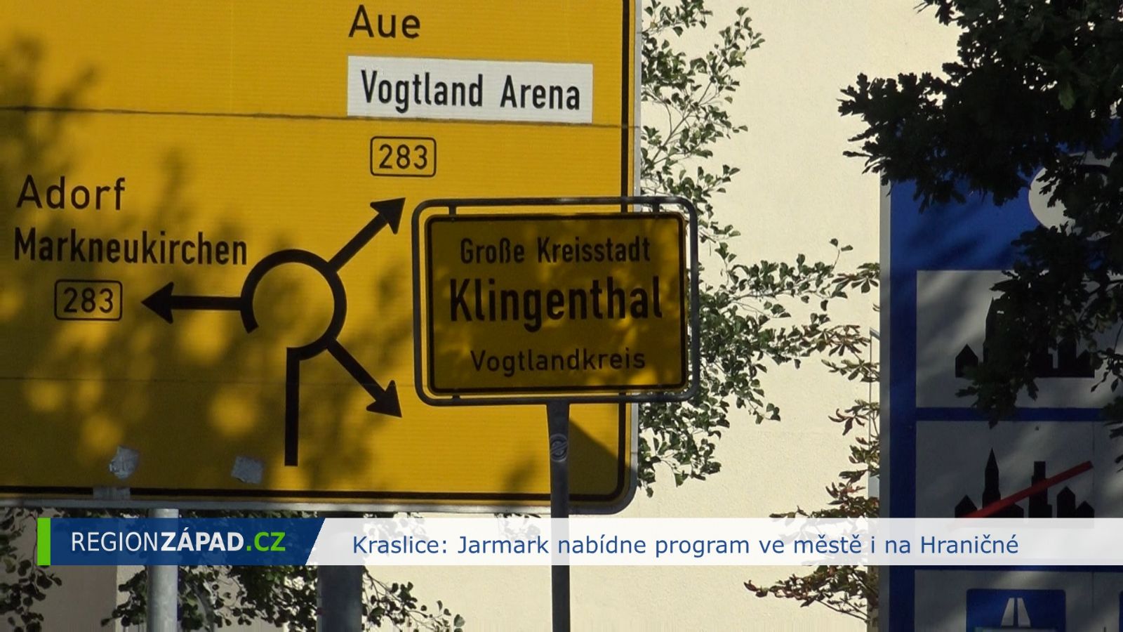 Kraslice: Jarmark nabídne program ve městě i na Hraničné (TV Západ)
