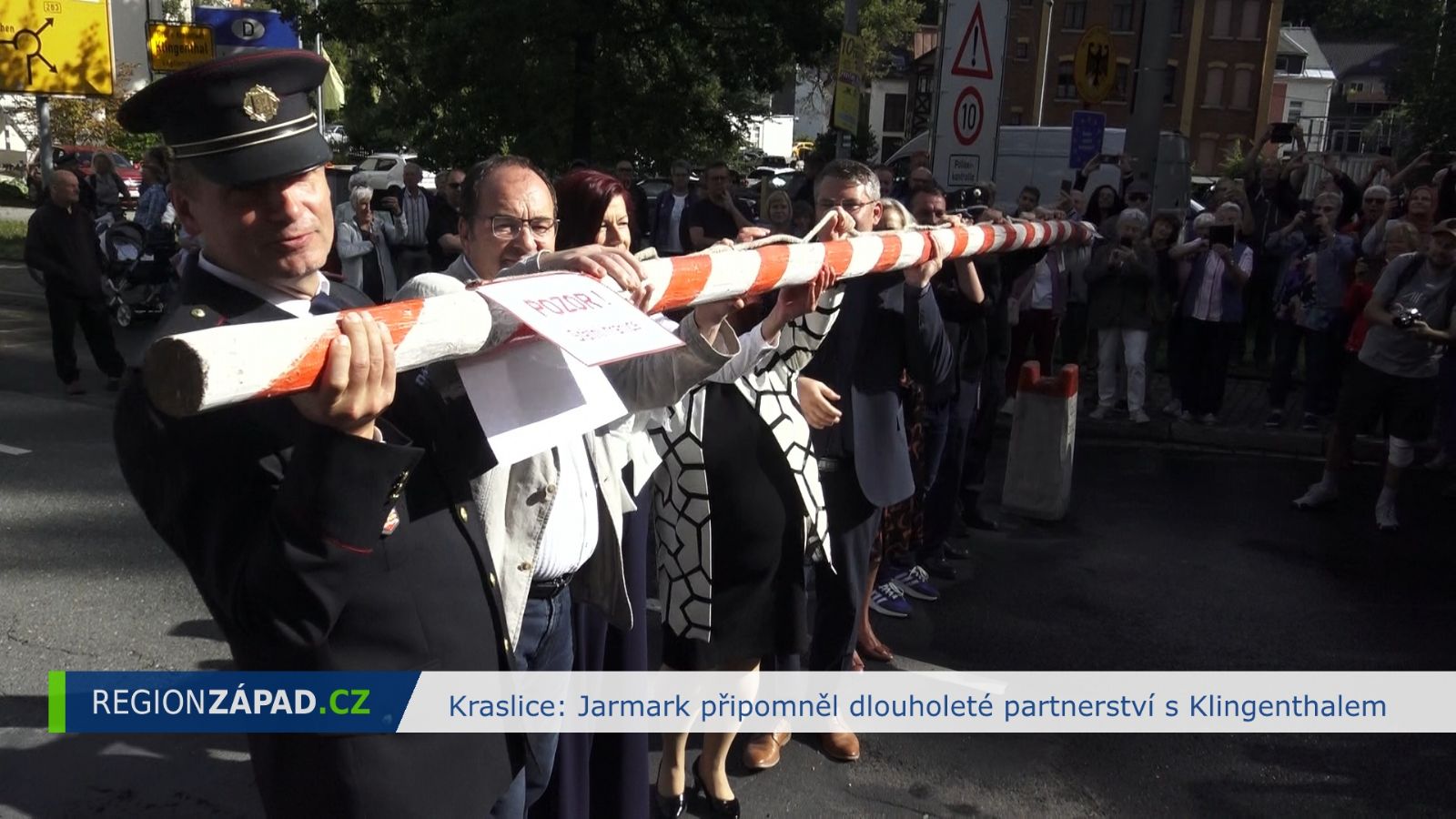 Kraslice: Jarmark připomněl dlouholeté partnerství s Klingenthalem (TV Západ)