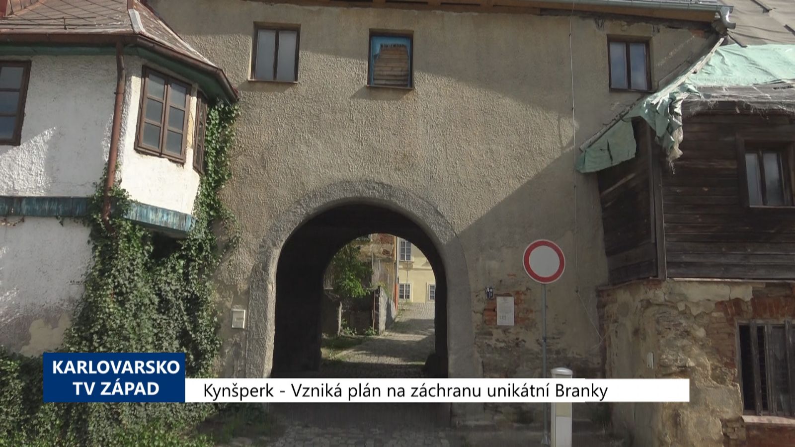 Kynšperk: Vzniká plán na záchranu unikátní Branky (TV Západ)