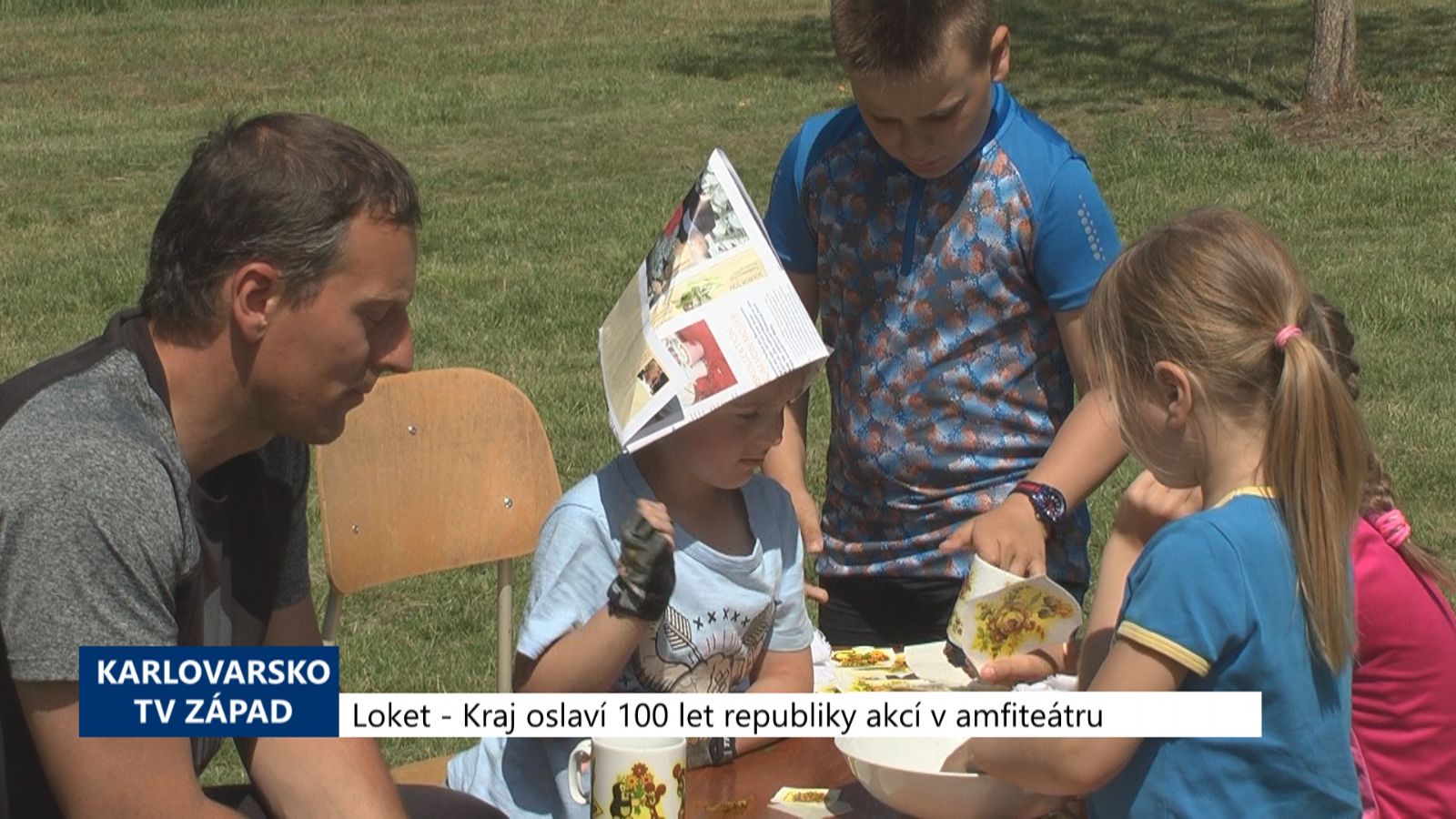 Loket: Kraj oslaví 100 let republiky akcí v amfiteátru (TV Západ)