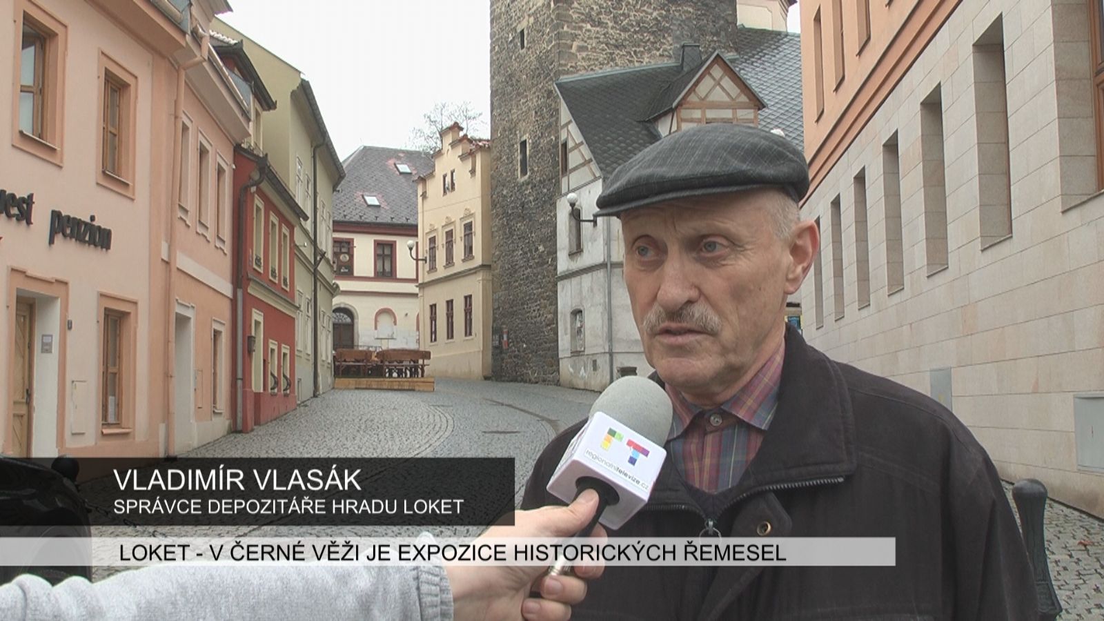 Loket: V Černé věži je expozice historických řemesel (TV Západ)