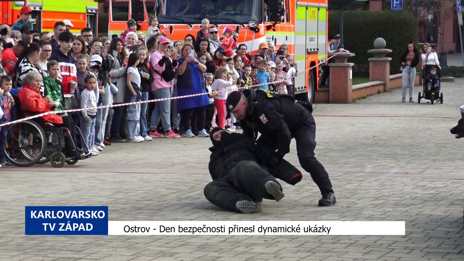 Ostrov: Den bezpečnosti přinesl dynamické ukázky (TV Západ)