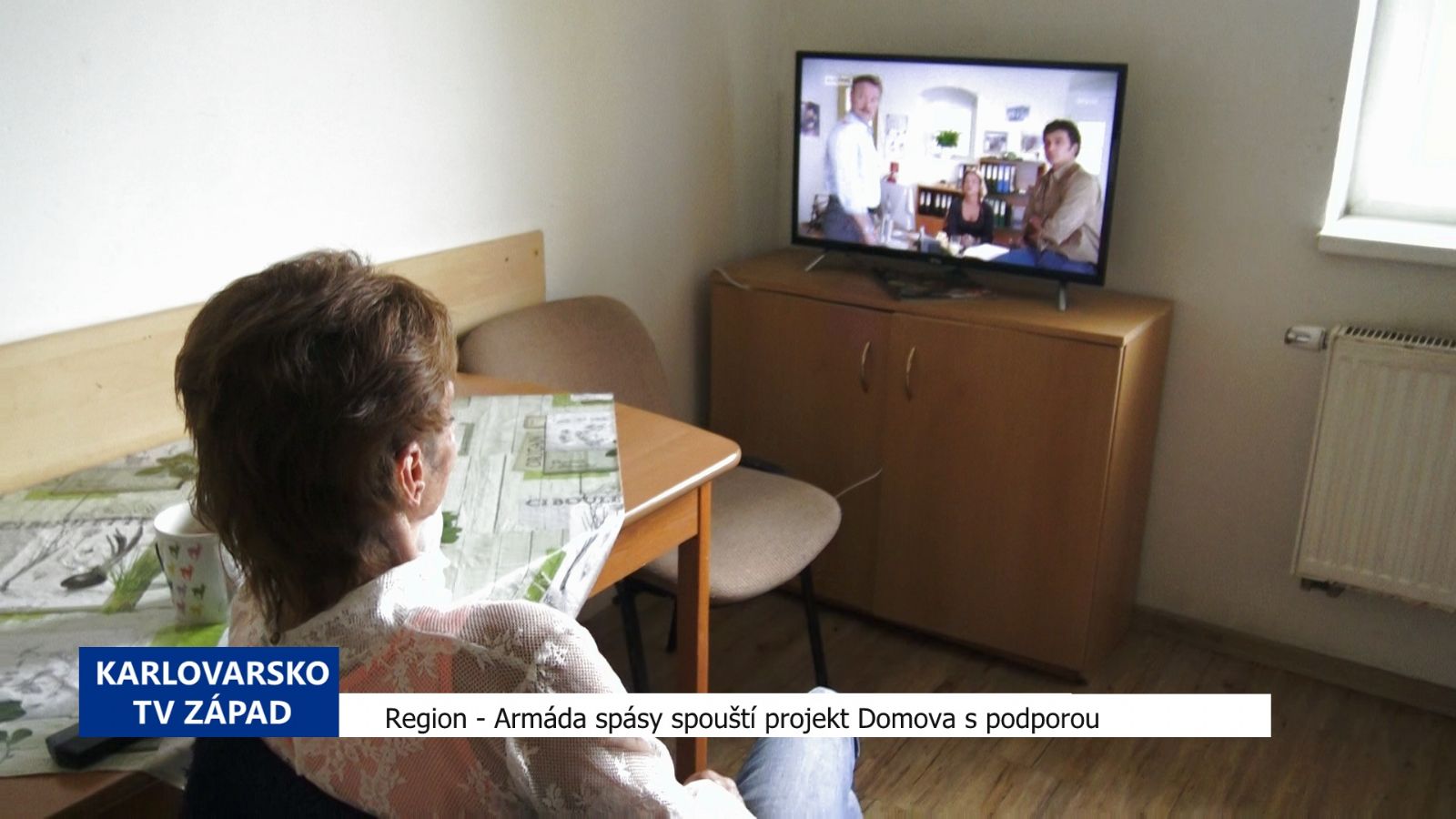 Region: Armáda spásy spouští projekt Domov s podporou (TV Západ)