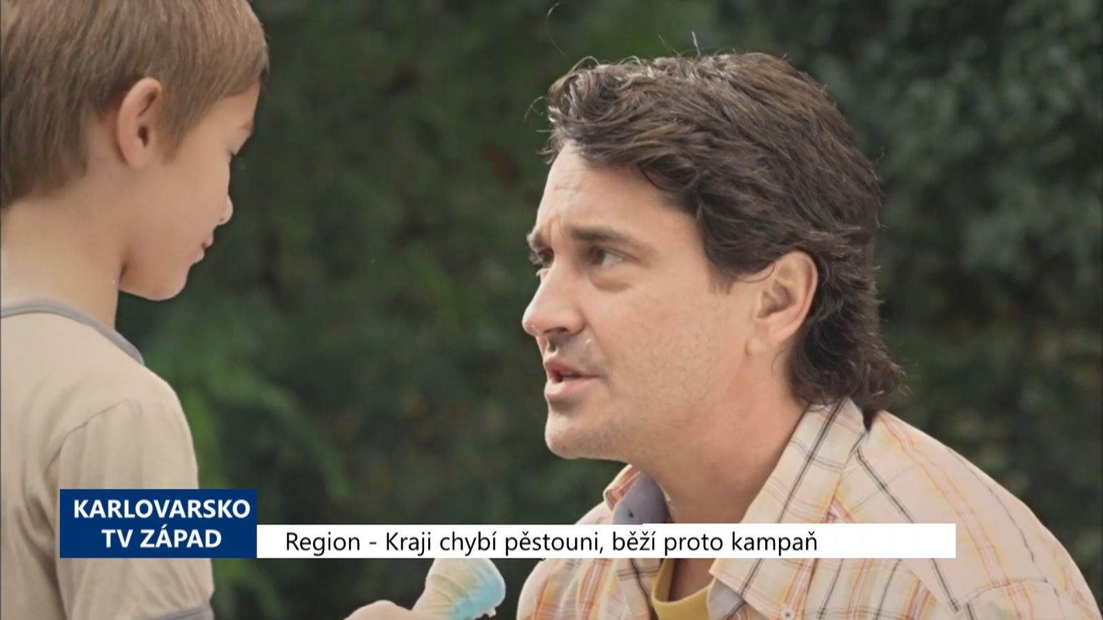 Region: Kraji chybí pěstouni, běží proto kampaň (TV Západ)