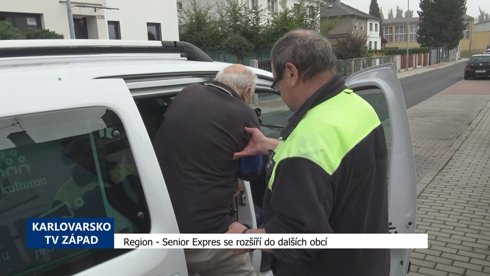 Region: Senior Expres se rozšíří do dalších obcí (TV Západ)