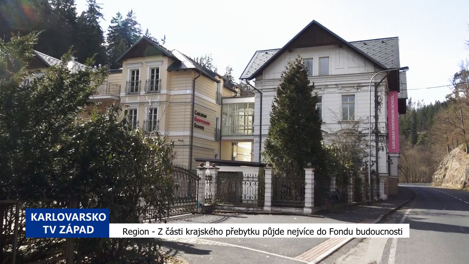 Region: Z části krajského přebytku půjde nejvíce do Fondu budoucnosti (TV Západ)