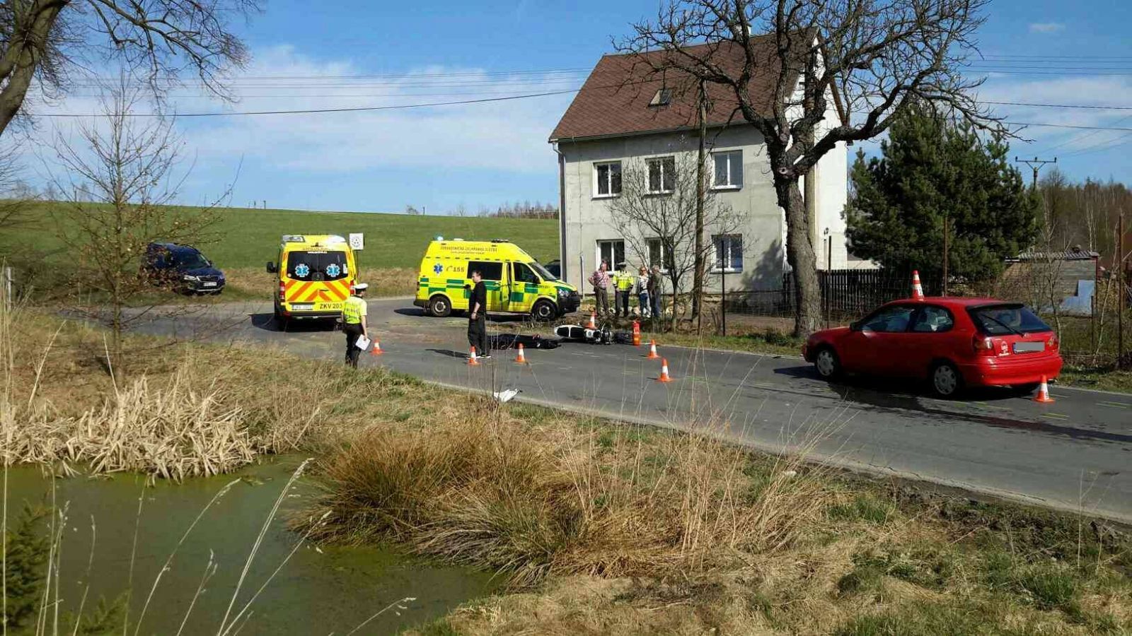 obrázek: Sadov: Po srážce s autem byl motorkář na místě mrtev