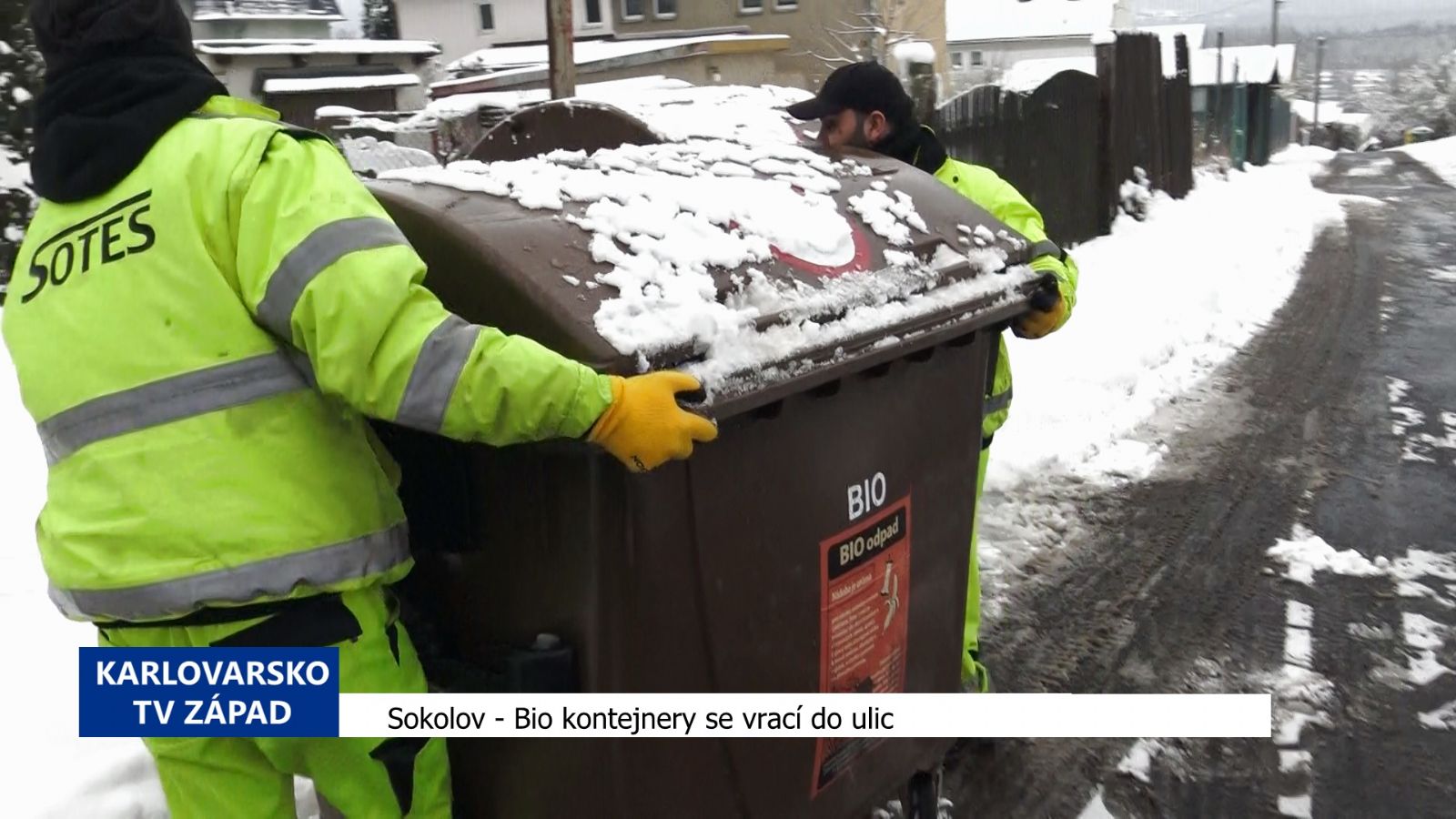 Sokolov: Bio kontejnery se vrací do ulic (TV Západ)