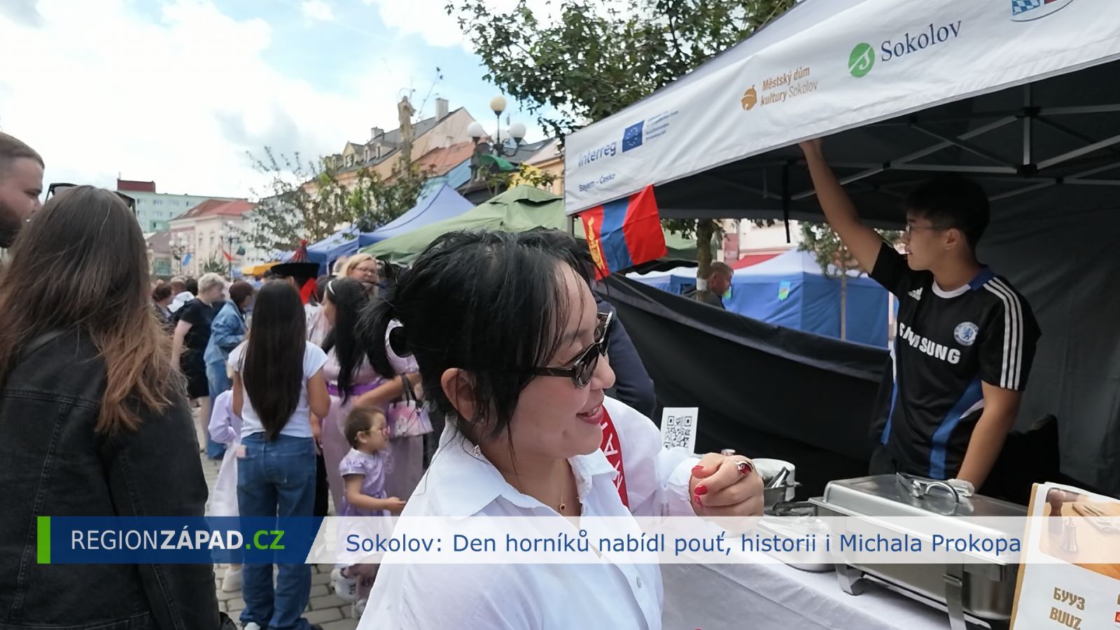 Sokolov: Den horníků nabídl pouť, historii i Michala Prokopa (TV Západ)