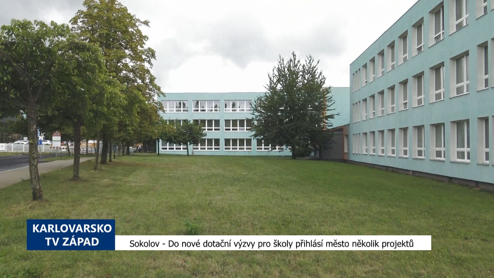 Sokolov: Do nové dotační výzvy pro školy přihlásí město několik projektů (TV Západ)