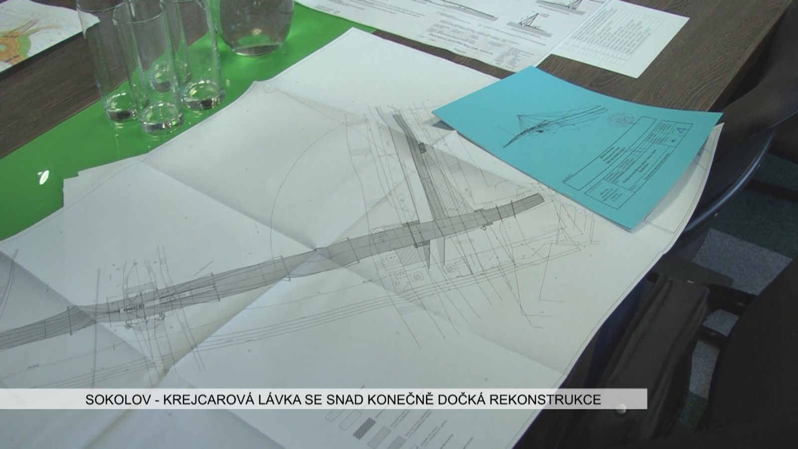 Sokolov: Krejcarová lávka se snad konečně dočká rekonstrukce (TV Západ)
