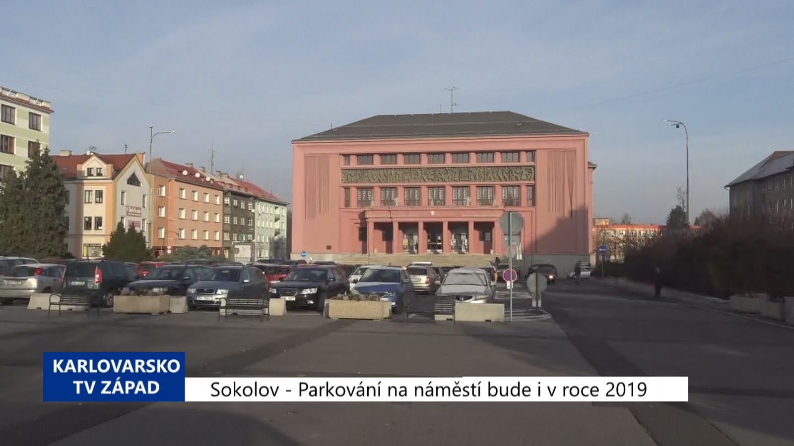 Sokolov: Parkování na náměstí bude i v roce 2019 (TV Západ)