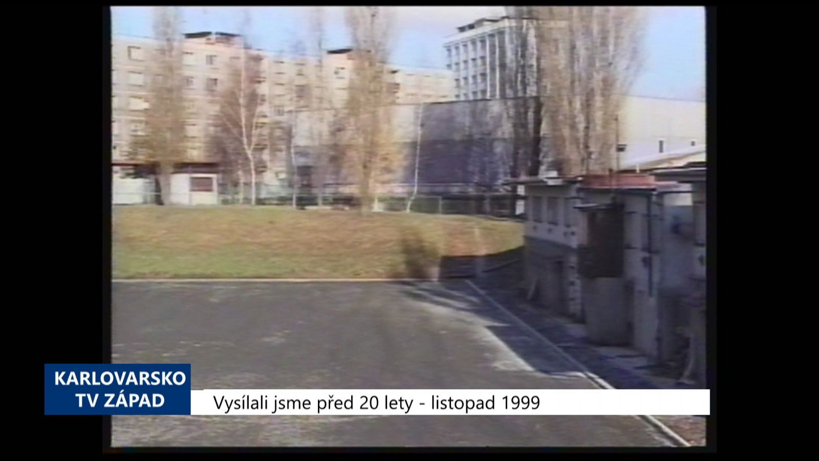 1999 – Cheb: Náklady na nový skatepark se pohybují okolo 1,5 milionu (TV Západ)