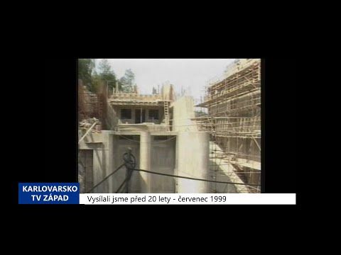 1999 - Cheb: Stavba na přehradě Skalka (TV Západ)