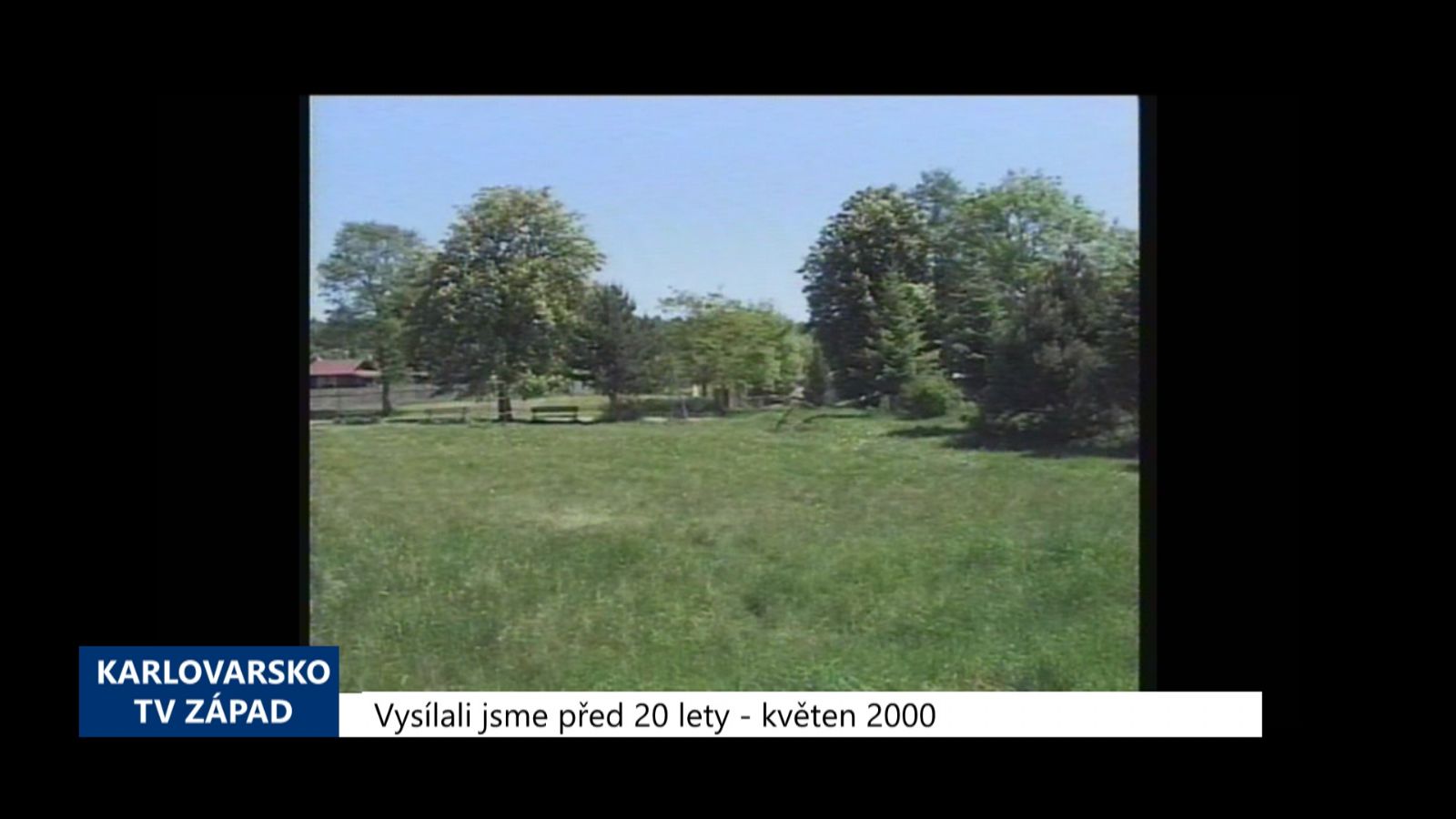 2000 – Cheb: Město dá 5 milionů na zasíťování v Hájích a Podhradu (TV Západ) 
