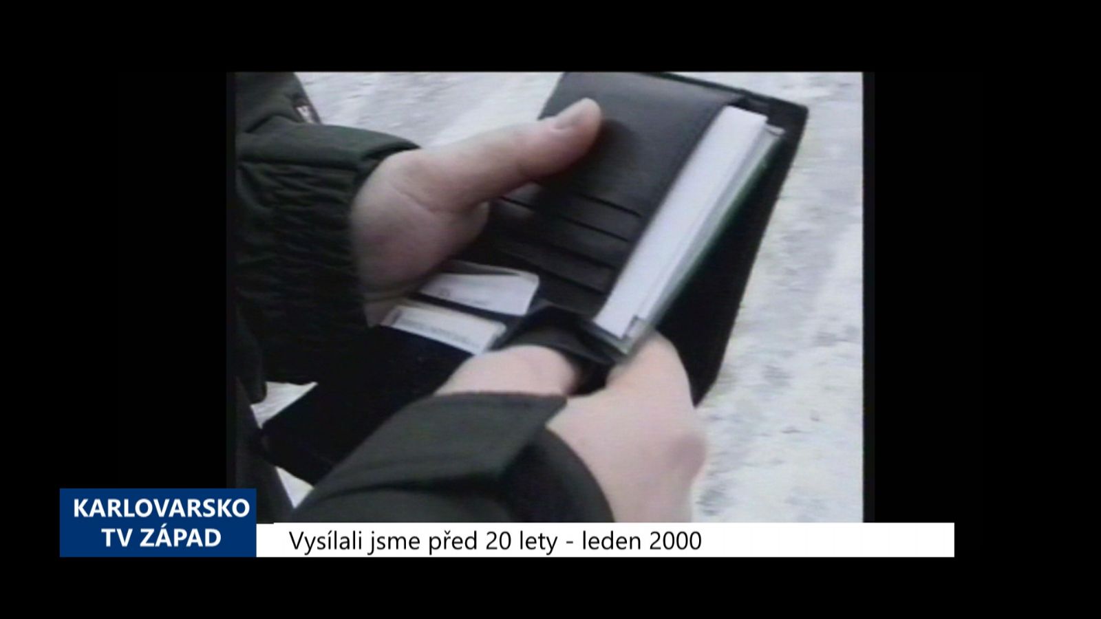 2000 – Cheb: Neznámý muž přepadl 13letého chlapce (TV Západ)