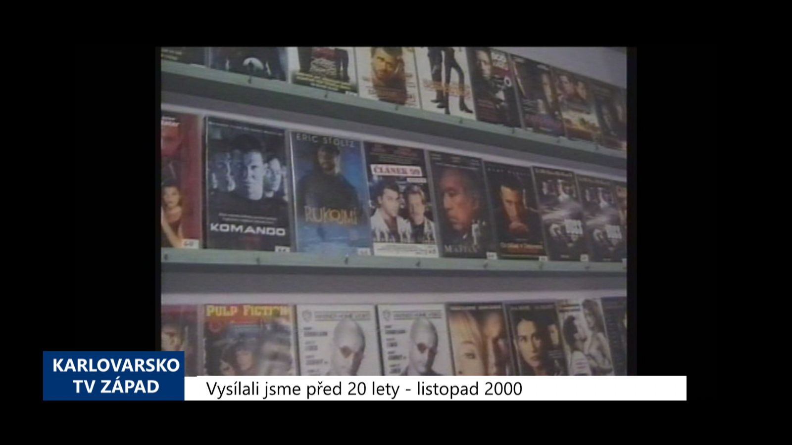 2000 – Cheb: Rekonstrukce kina Svět vyšla na 10 milionů (TV Západ)