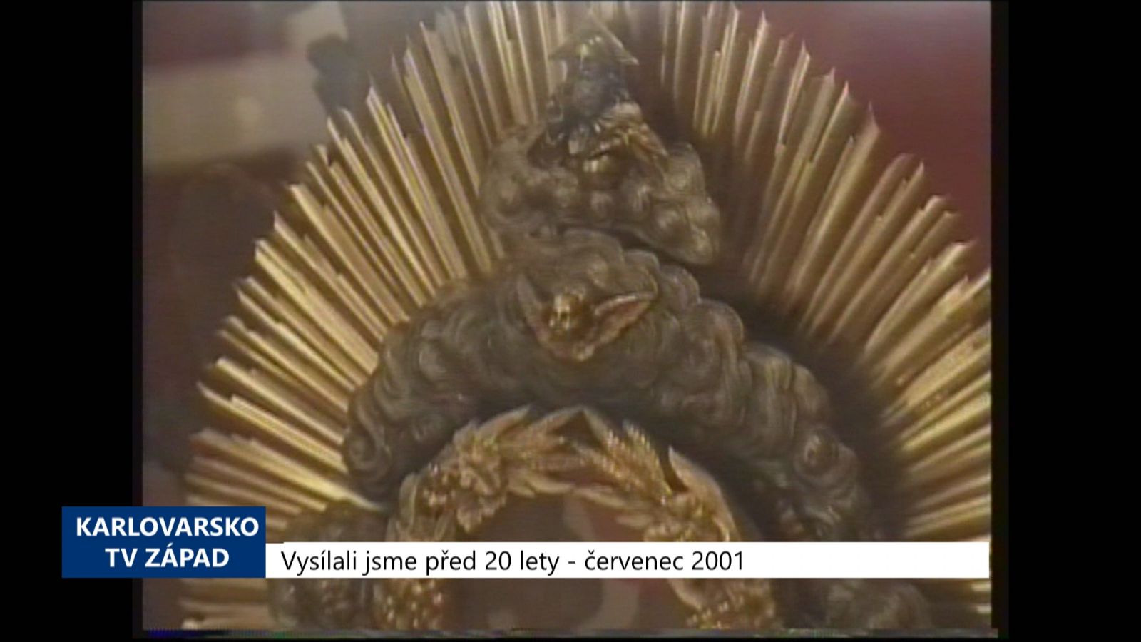 2001 – Cheb: Muzeum připravilo zajímavou výstavu o baroku (TV Západ) 