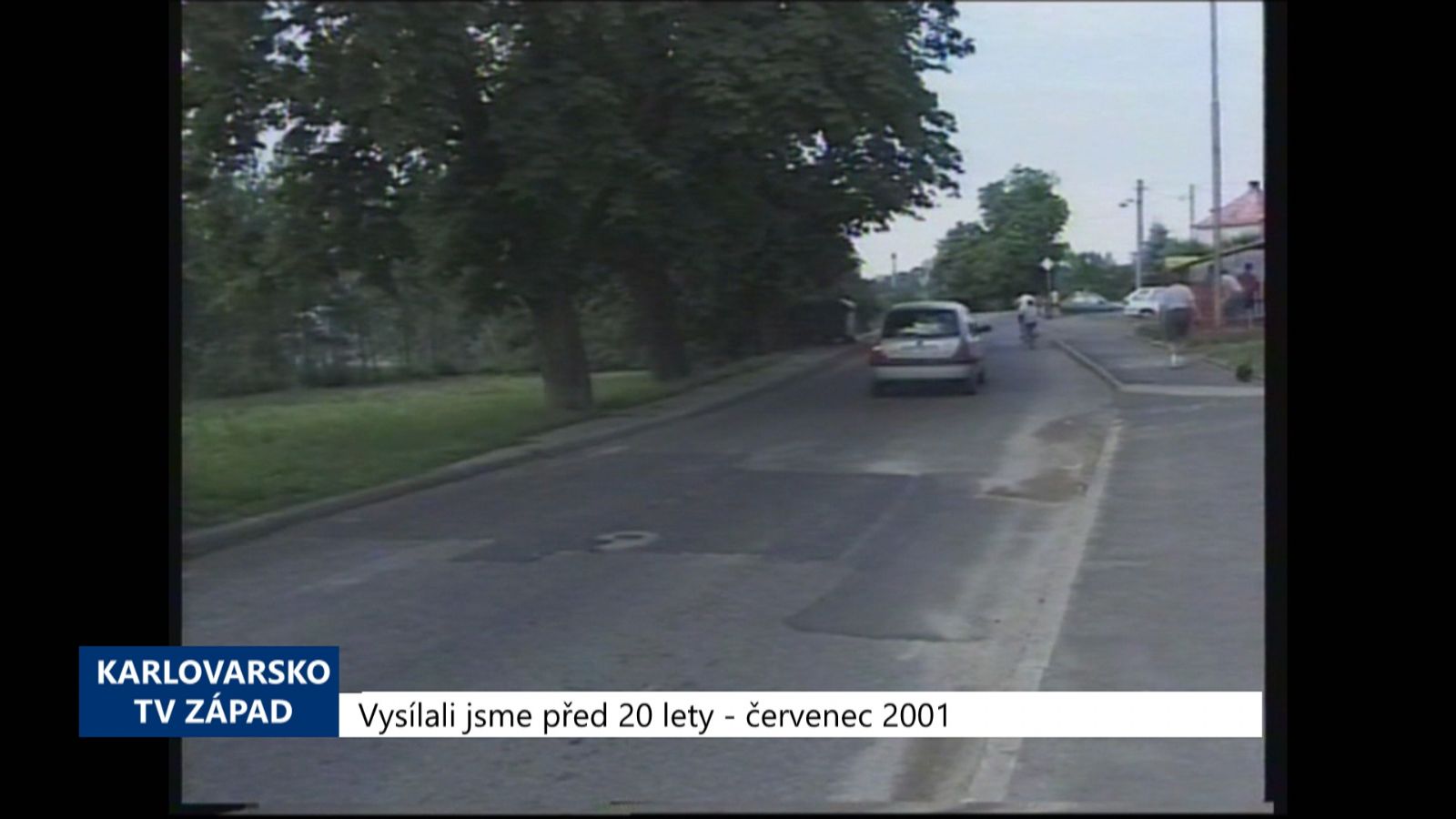 2001 – Cheb: Na Zlatém vrchu vzniknou nová parkovací místa (TV Západ)