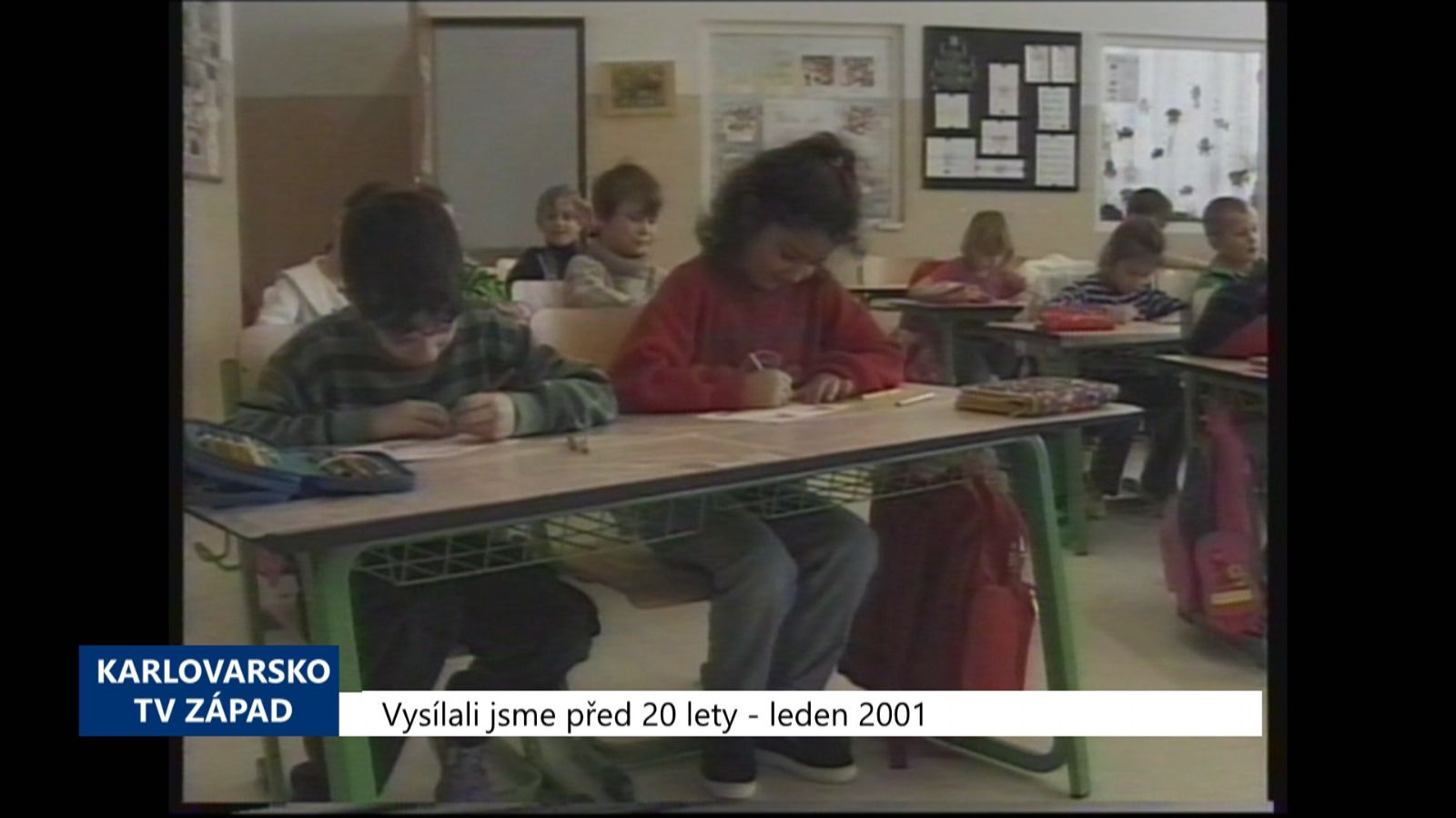 2001 – Sokolov: 5. ZŠ získala samostatnost (TV Západ)