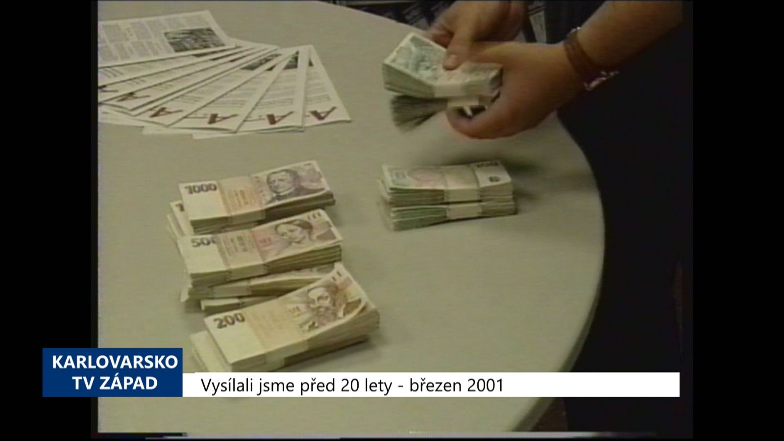 2001 – Sokolov: Rada řešila výsledek hospodaření (TV Západ)