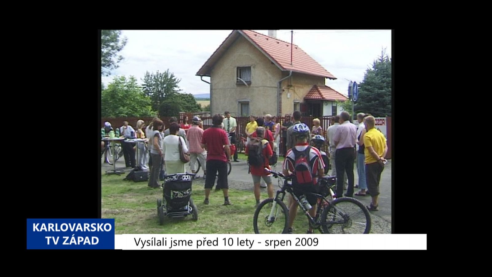 2009 – Cheb: Druhá etapa cyklostezky Waldsassen je hotova (3791) (TV Západ)