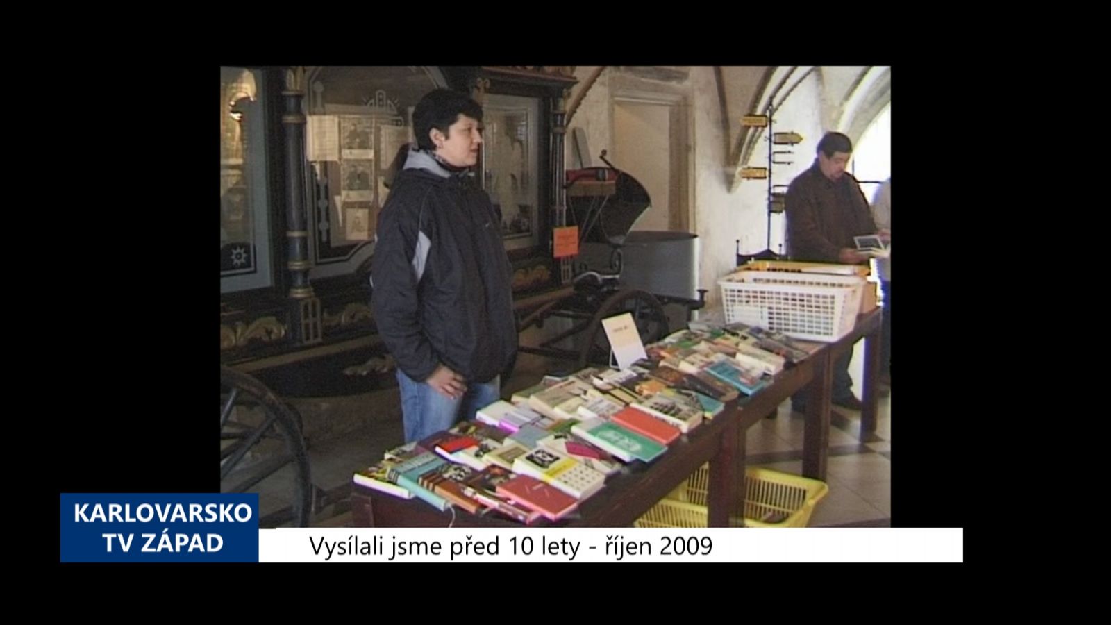 2009 – Cheb: V muzeu proběhl 9. ročník Knihobraní (3874) (TV Západ)	