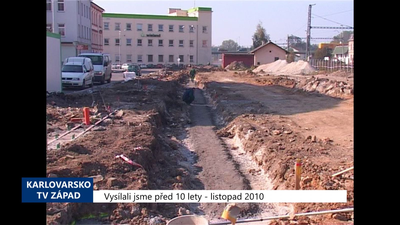 2010 – Sokolov: Nové parkoviště u nádraží je již v provozu (4209) (TV Západ)