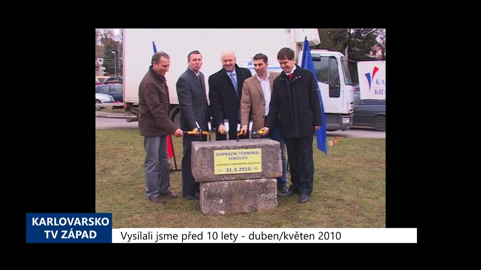 2010 – Sokolov: Zahájení výstavby dopravního terminálu (4019) (TV Západ)