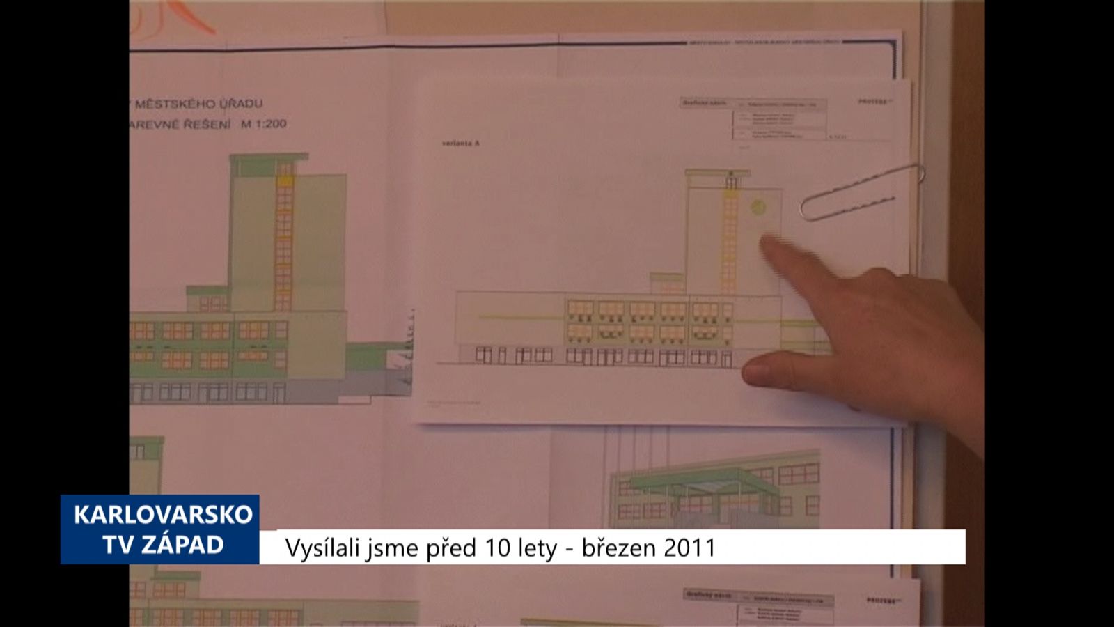 2011 – Sokolov: Nová vrátnice bude otevřena v březnu (4311) (TV Západ)