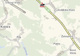 Andělská Hora: Pozor! Nehoda tří osobních vozidel