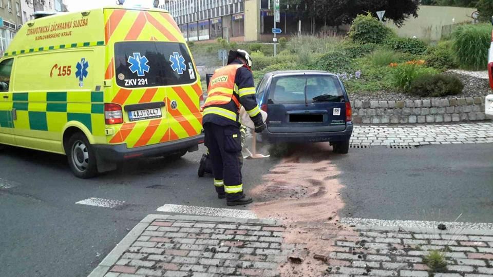 Aš: Dnes ráno zasahovali hasiči u dopravní nehody