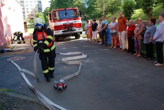 Aš: Hasiči školili seniory, jak zvládat některé krizové situace