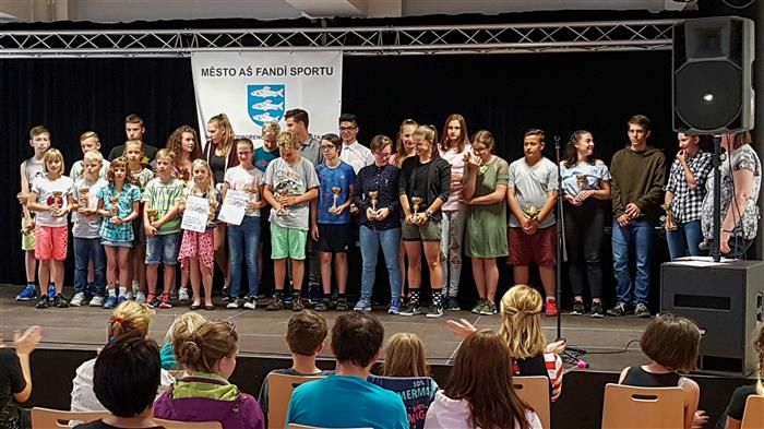 obrázek: Aš: Na konci května proběhlo vyhodnocení nejlepších sportovců místních škol