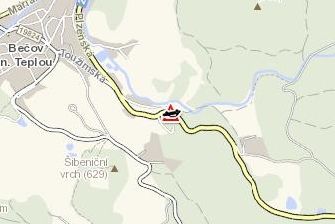 Bečov nad Teplou: Vozidlo havarovalo do příkopu