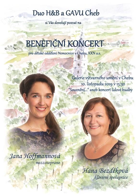 Benefiční koncert pro dětské oddělení Nemocnice Cheb