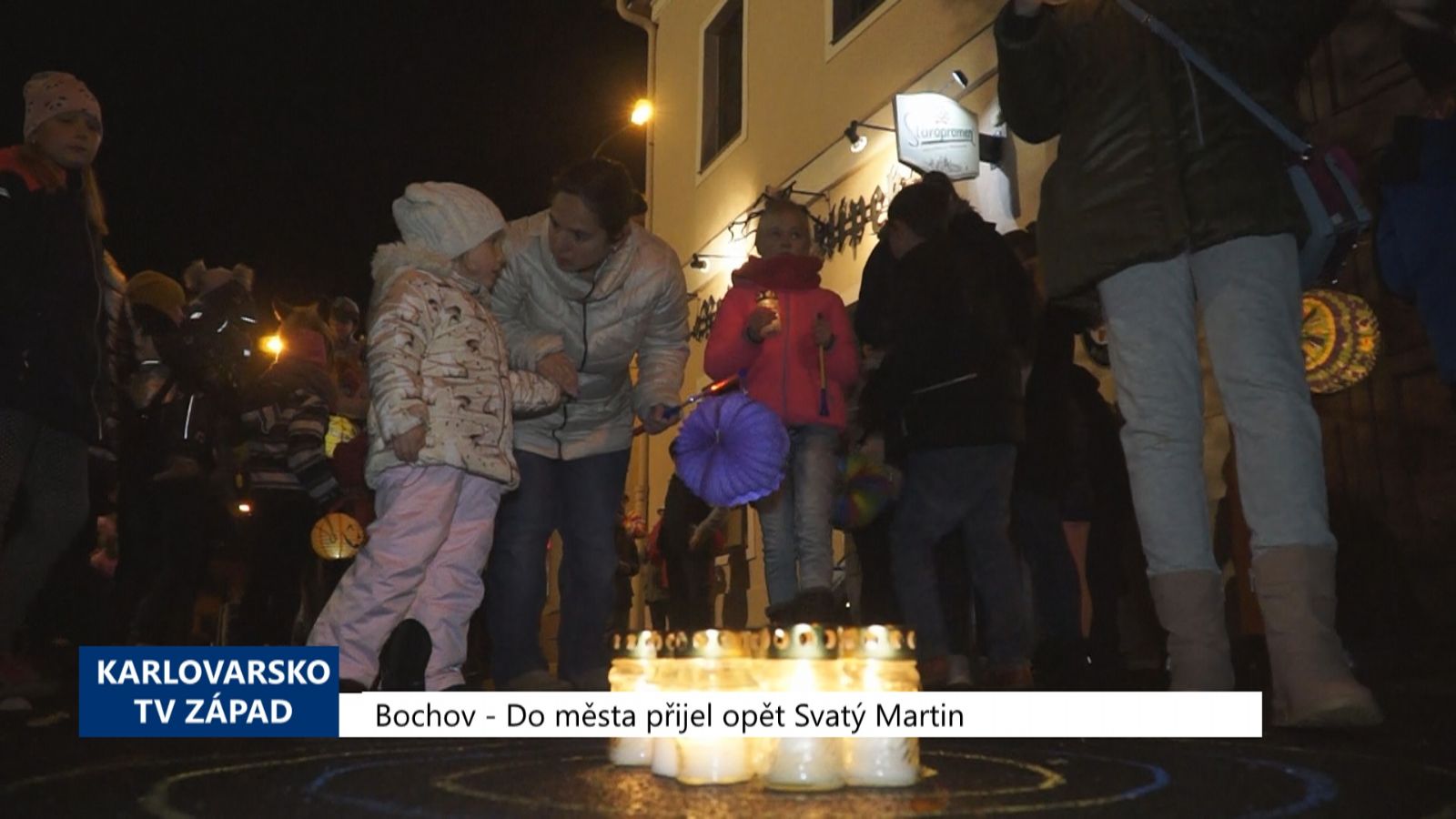 Bochov: Do města opět přijel Svatý Martin (TV Západ)