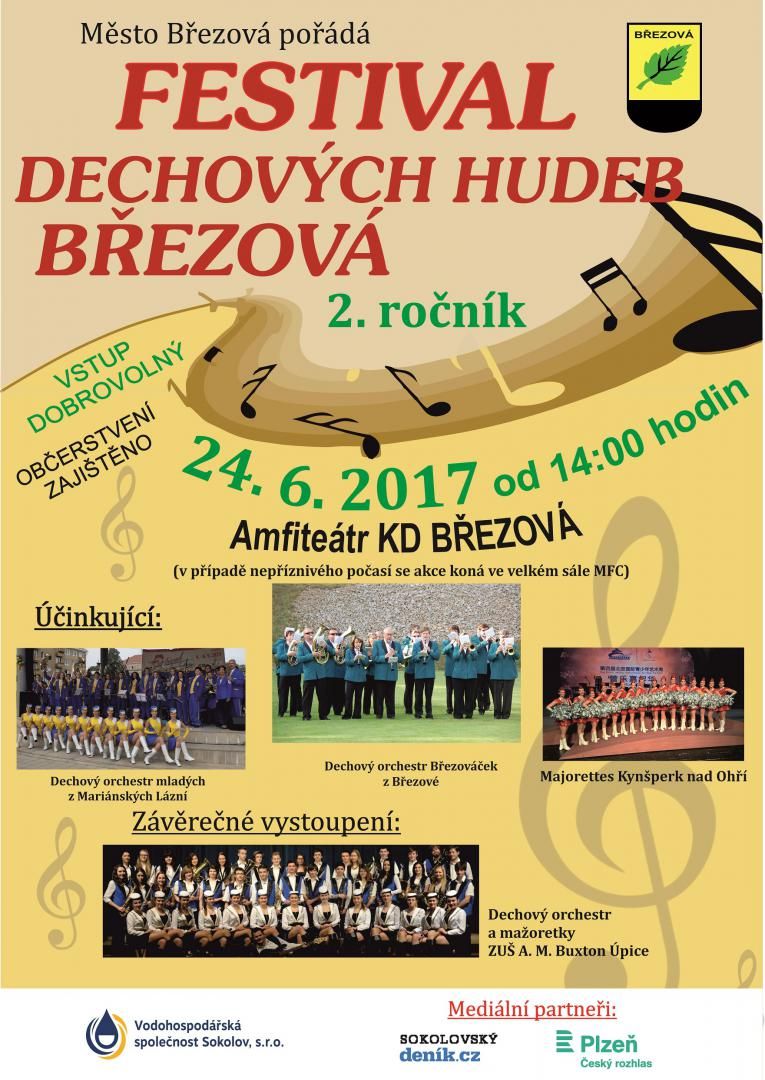 obrázek: Březová: Blíží se 2. ročník festivalu dechových hudeb 