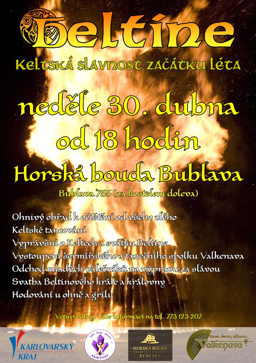 Bublava: V Horské boudě se v neděli koná keltská slavnost 