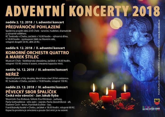 obrázek: Cheb: Adventní koncerty