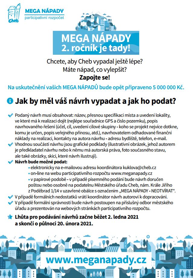 obrázek: Cheb: Druhý ročník Meganápadů klepe na dveře
