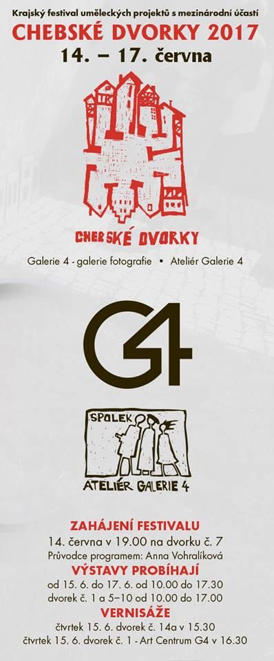 Cheb: Druhý týden v červnu začínají Chebské dvorky 2017
