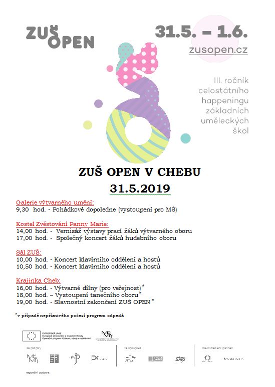 obrázek: Cheb: Happening uměleckých škol